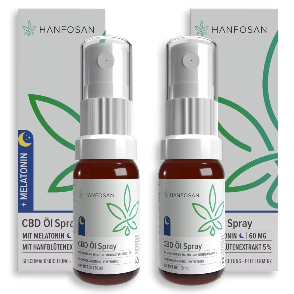 CBD Öl Spray mit 60 mg Melatonin