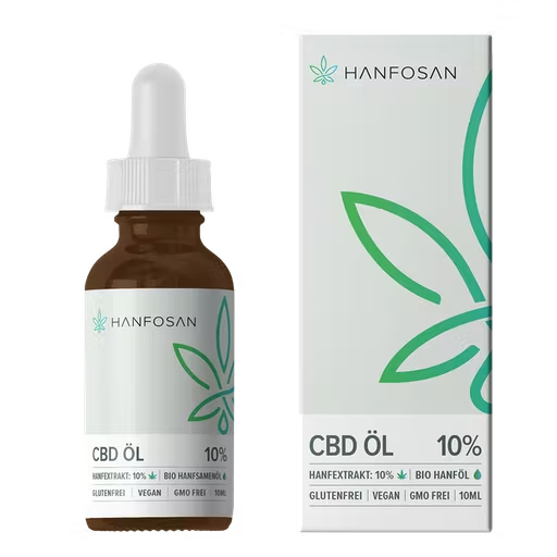 CBD ÖL Tropfen 10 Prozent in 10 ml Fläschchen